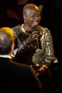 Angelique Kidjo bei der Verleihung des 11. Deutschen Nachhaltigkeitspreises 2018 im Maritim Hotel. Düsseldorf, 07.12.2018