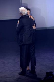 Dunja Hayali und Richard Gere bei der Verleihung des 11. Deutschen Nachhaltigkeitspreises 2018 im Maritim Hotel. Düsseldorf, 07.12.2018