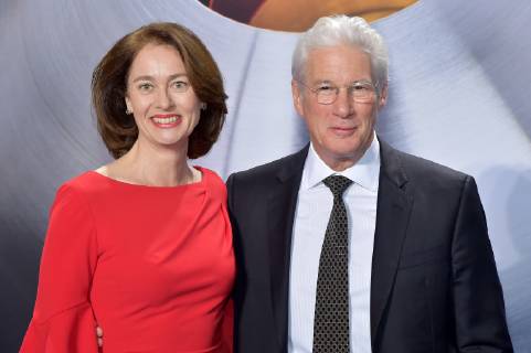 Deutscher Nachhaltigkeitspreis 2018 am 07.12.2018 im Maritim Hotel in Düsseldorf Dr. Katarina Barley ( Bundesministerin der Justiz und für Verbraucherschutz ) und Richard Gere ( Schauspieler und Aktivist )
