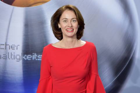 Deutscher Nachhaltigkeitspreis 2018 am 07.12.2018 im Maritim Hotel in Düsseldorf Dr. Katarina Barley ( Bundesministerin der Justiz und für Verbraucherschutz )