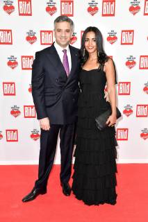 Sawsan Chebli mit Ehemann Nizar Maarouf bei der TV Spendengala Ein Herz für Kinder 2018 im Studio G in Adlershof. Berlin, 08.12.2018