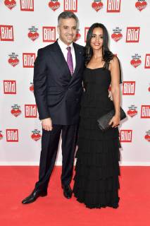 Sawsan Chebli mit Ehemann Nizar Maarouf bei der TV Spendengala Ein Herz für Kinder 2018 im Studio G in Adlershof. Berlin, 08.12.2018