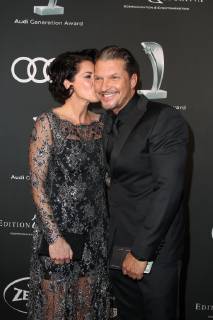 Hardy Krueger jr. und Ehefrau Alice Krueger, Audi Generation Award 2018 im Hotel Bayerischer Hof in Muenchen am 11.12.2018