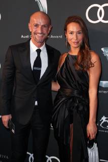 Peyman Amin mit Begleitung, Audi Generation Award 2018 im Hotel Bayerischer Hof in Muenchen am 11.12.2018
