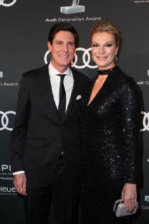 Maria Hoefl Riesch mit Ehemann Marcus Hoefl, Audi Generation Award 2018 im Hotel Bayerischer Hof in Muenchen am 11.12.2018
