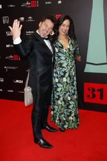 Raul de la Fuente und Amaia Remirez bei der Verleihung des 31. Europäischen Filmpreises 2018 im Teatro de la Maestranza. Sevilla, 15.12.2018