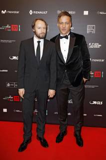 Ivan Shvedoff und Tom Wlaschiha bei der Verleihung des 31. Europäischen Filmpreises 2018 im Teatro de la Maestranza. Sevilla, 15.12.2018