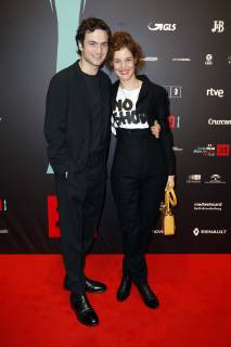Samuel Schneider und Vicky Krieps bei der Verleihung des 31. Europäischen Filmpreises 2018 im Teatro de la Maestranza. Sevilla, 15.12.2018