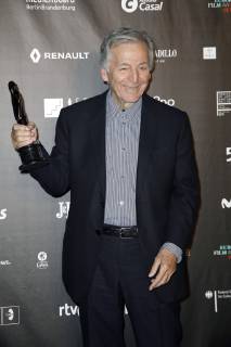 Costa-Gavras, Gewinner Sonderehrenpreis, bei der Verleihung des 31. Europäischen Filmpreises 2018 im Teatro de la Maestranza. Sevilla, 15.12.2018