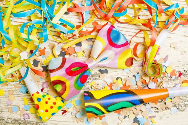 Geburtstag - Symbolbilder  colorful party decoration  Copyright: xGoodphotosx Panthermedia13486648