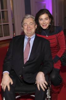 Matthias Prinz und Alexandra von Rehlingen bei der Verleihung Hamburger des Jahres 2018 im Hotel Atlantic. Hamburg, 18.12.2018