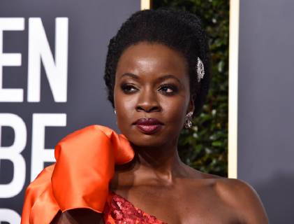 Danai Gurira arriving at the 76th Annual Golden Globe Awards in Beverly Hills, California - Jan 6, 2019 - Golden Globe Awards 2019, Beverly Hills California United States The Beverly Hilton  Copyright: xTammiexArroyox h_00571469