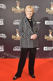 Verleihung 20 Jahre SMAGO AWARD Peaggy March am roten Teppich 20 Jahre Verleihung SMAGO AWARD in Berlin am 13.01.2019