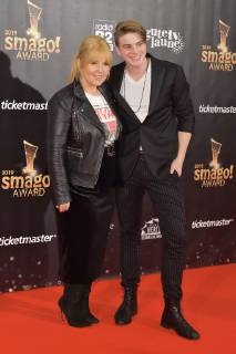 Verleihung 20 Jahre SMAGO AWARD Vincent Gross, Maite Kelly am roten Teppich 20 Jahre Verleihung SMAGO AWARD in Berlin am 13.01.2019
