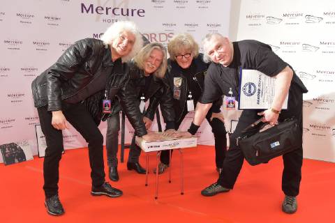 Verleihung 20 Jahre SMAGO AWARD The Lords (60 Jahre Buehnenshow) am roten Teppich 20 Jahre Verleihung SMAGO AWARD in Berlin am 13.01.2019