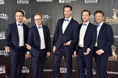 Stimmen der Berge bei der Verleihung des smago! Award 2019 im Mercure Hotel MOA. Berlin, 13.01.2019