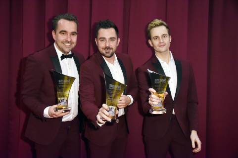 Die Cappuccinos bei der Verleihung des smago! Award 2019 im Mercure Hotel MOA. Berlin, 13.01.2019