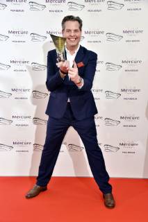 Christian Geller bei der Verleihung des smago! Award 2019 im Mercure Hotel MOA. Berlin, 13.01.2019
