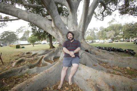 December 5, 2003 - Hollywood, California, U.S. - Peter Jackson atttending the press junket for the new film . The Lord Of The Rings: The Return Of The King ..Wadsworth Park, Los Angeles Ca..December 5, 2003..NO ITALY Hollywood U.S. - ZUMAg203 20031205_bap_g203_026 Copyright: xArmandoxGallox