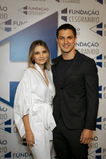 Premio Cesgranrio de Teatro Verleihung in Rio de Janeiro RIO DE JANEIRO, RJ - 21.01.2019: PRÊMIO CESGRANRIO DE TEATRO 2019 - Rômulo Estrela and Nilma Quariguasi, during the CESGRANRIO 2019 Theater Prize, held this Monday (21) at the Copacabana Palace, in Rio de Janeiro, RJ. x1668491x  AndréxHorta