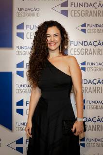Premio Cesgranrio de Teatro Verleihung in Rio de Janeiro RIO DE JANEIRO, RJ - 21.01.2019: PRÊMIO CESGRANRIO DE TEATRO 2019 - Carol Fazu, during the CESGRANRIO 2019 Theater Prize, held this Monday (21) at the Copacabana Palace, in Rio de Janeiro, RJ. x1668585x  AndréxHorta