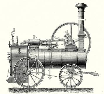 M. Calla s Traction Engine  Copyright: LC041010_0184