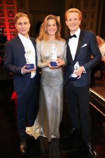 Bayerischer Filmpreis 25.01.2019 Max Hubacher, Marie Baeumer und Alexander Scheer bei der Verleihung des Bayerischer Filmpreis im Prinzregententheater, Prinzregentenplatz, Muenchen - 25.01.2019 -