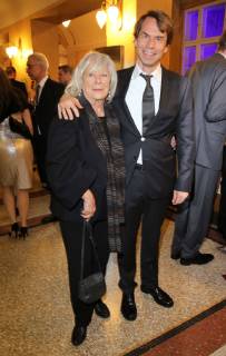 Bayerischer Filmpreis 25.01.2019 Margarethe von Trotta + Sohn Felix Moeller bei der Verleihung des Bayerischer Filmpreis im Prinzregententheater, Prinzregentenplatz, Muenchen - 25.01.2019 -