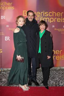Lisa Maria Potthoff, Max von Thun, Jule Ronstedt, Verleihung des Bayerischen Filmpreis 2019 im Prinzrengententheater in Muenchen am 25.01.2018
