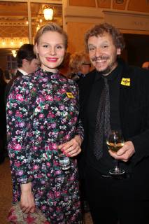 Rosalie Thomass und Marcus H. Rosenmueller, Verleihung des Bayerischen Filmpreis 2019 im Prinzrengententheater in Muenchen am 25.01.2018