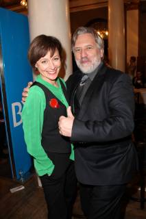 Jule Ronstedt mit Begleitung, Verleihung des Bayerischen Filmpreis 2019 im Prinzrengententheater in Muenchen am 25.01.2018