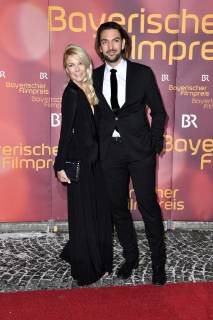 Tina Kaiser und Max Wiedemann bei der Verleihung des 40. Bayerischen Filmpreises 2018 im Prinzregententheater. München, 25.01.2019