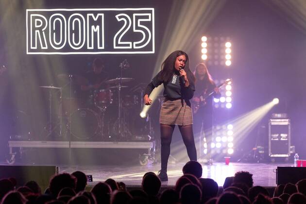 January 26, 2019 - Madison, Wisconsin, U.S - Rapper NONAME (FATIMAH NYEEMA WARNER) during the Room 25 tour at The Sylvee in Madison, Wisconsin Madison U.S. - ZUMAs135 20190126_zap_s135_022 Copyright: xDanielxDeSloverx