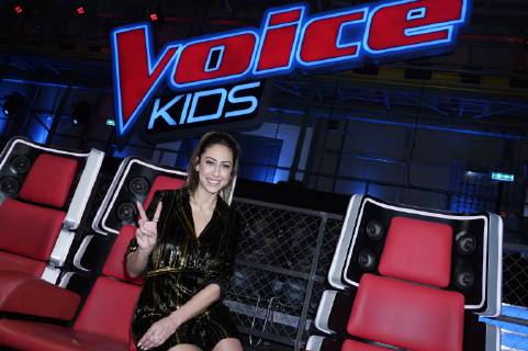 Melissa Khalaj beim Photocall zur TV-Show The Voice Kids im Studio H Berlin-Adlershof. Berlin, 28.01.2019