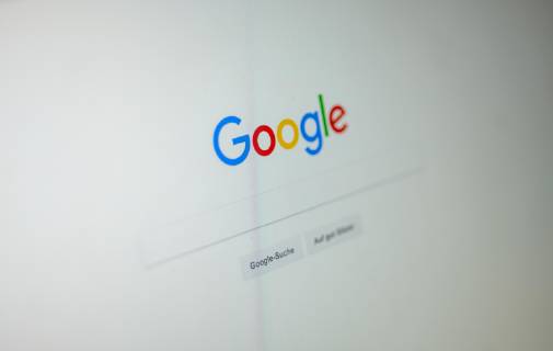Google, Startseite, Suchmaschine, Internet, Bildschirmfoto, Deutschland, Europa Copyright: imageBROKER/MaraxBrandl iblmab04824121