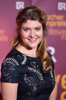 Lara MANDOKI (Schauspielerin), Einzelbild,angeschnittenes Einzelmotiv,Portraet,Portrait,Porträt. Bayerischer Filmpreis 2018-Red Carpet,Roter Teppich,am 25.01.2019 im Prinzregententheater in Muenchen.