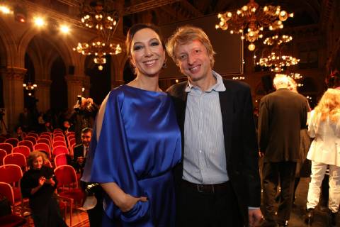 Entertainment Bilder des Tages 30.01.2019, Wiener Rathaus, Österreichischer Filmpreis 2019, Verleihungsgala d. Akademie des Österreichischen Films im Bild: Ursula Strauss, Michael Sturminger, Österreichischer Filmpreis 2019