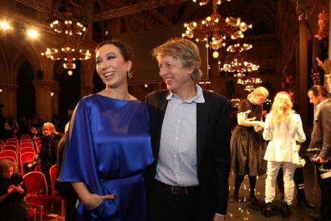 30.01.2019, Wiener Rathaus, Österreichischer Filmpreis 2019, Verleihungsgala d. Akademie des Österreichischen Films im Bild: Ursula Strauss, Michael Sturminger, Österreichischer Filmpreis 2019