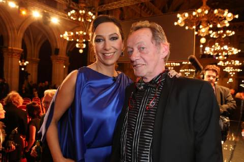 30.01.2019, Wiener Rathaus, Österreichischer Filmpreis 2019, Verleihungsgala d. Akademie des Österreichischen Films im Bild: Ursula Strauss, Erwin Leder, Österreichischer Filmpreis 2019
