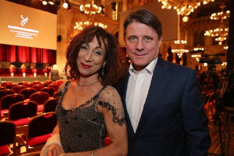 30.01.2019, Wiener Rathaus, Österreichischer Filmpreis 2019, Verleihungsgala d. Akademie des Österreichischen Films im Bild: Andrea Eckert, Christian Spatzek, Österreichischer Filmpreis 2019