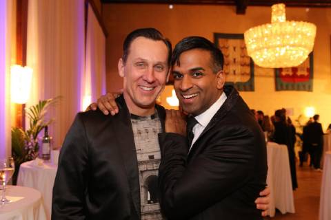 30.01.2019, Wiener Rathaus, Österreichischer Filmpreis 2019, Verleihungsgala d. Akademie des Österreichischen Films im Bild: Martin Oberhauser, Ramesh Nair, Österreichischer Filmpreis 2019