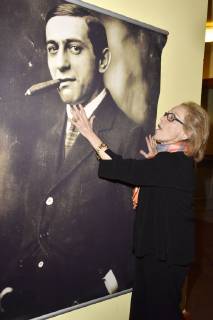 Nicola Lubitsch bei der 61. Verleihung vom Ernst-Lubitsch-Preis 2019 im Kino Babylon. Berlin, 30.01.2019