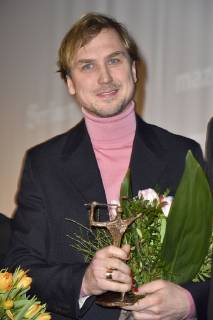 Lars Eidinger bei der 61. Verleihung vom Ernst-Lubitsch-Preis 2019 im Kino Babylon. Berlin, 30.01.2019