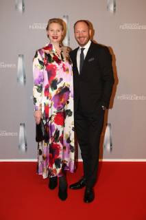 Rosalie Thomass und Johann von Buelow bei der Ankunft zur Deutscher Fernsehpreis Verleihung am 31.01.2019 in Duesseldorf Deutscher Fernsehpreis Verleihung 2019 in Duesseldorf