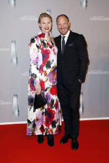 Rosalie Thomass und Johann von Bülow bei der Verleihung des Deutschen Fernsehpreises 2019 in der Düsseldorfer Rheinterrasse. Düsseldorf, 31.01.2019