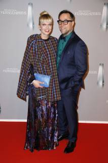 Anna Loos mit Ehemann Jan Josef Liefers bei der Verleihung des Deutschen Fernsehpreises 2019 in der Düsseldorfer Rheinterrasse. Düsseldorf, 31.01.2019