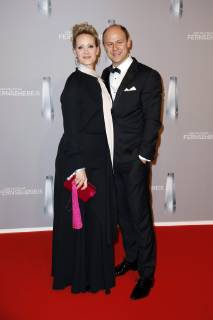 Anna Schudt mit Ehemann Moritz Führmann bei der Verleihung des Deutschen Fernsehpreises 2019 in der Düsseldorfer Rheinterrasse. Düsseldorf, 31.01.2019