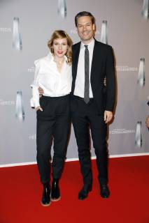 Franziska Weisz mit Ehemann Felix Herzogenrath bei der Verleihung des Deutschen Fernsehpreises 2019 in der Düsseldorfer Rheinterrasse. Düsseldorf, 31.01.2019