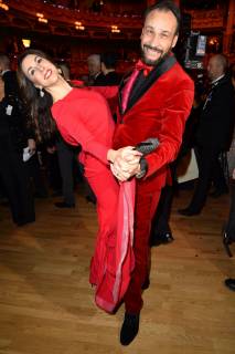 Judith Williams mit Ehemann Alexander Klaus Stecher, Semper Opern Ball in Dresden am 01.02.2019