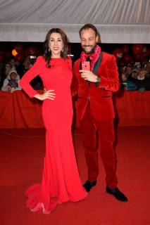 Judith Williams mit Ehemann Alexander Klaus Stecher, Semper Opern Ball in Dresden am 01.02.2019